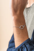 Pulsera Círculos Entrelazados