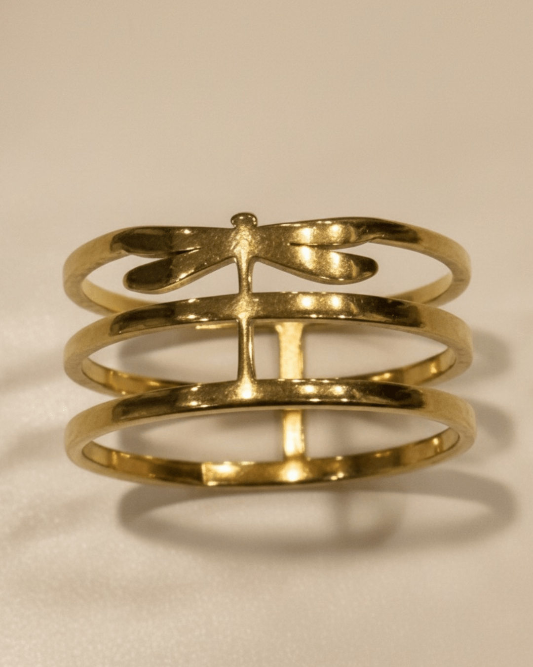 Broche Anillo Libélula